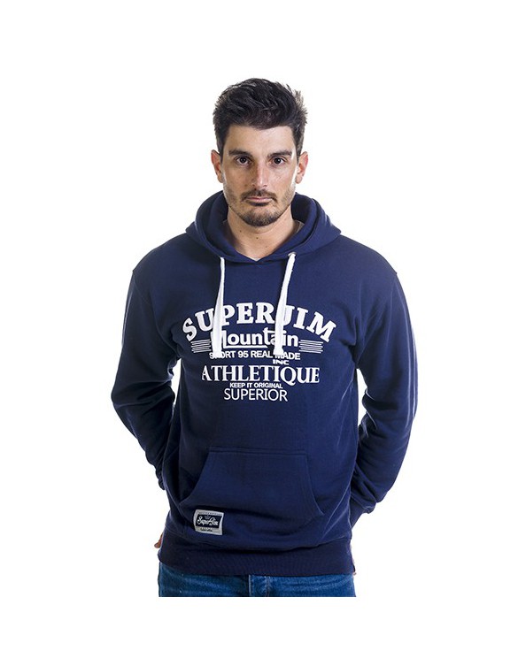 SUDADERA SUPERJIM S-PLATINUM COLOR MARINO TALLA S