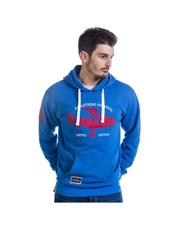 SUDADERA SUPERJIM S-RYAN COLOR ROYAL TALLA S