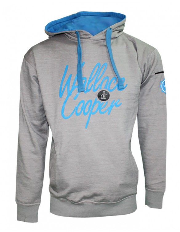 SUDADERA WALLACE & COOPER LIFE COLOR GRIS TALLA L