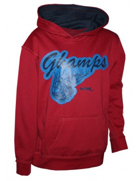 SUDADERA SOFTEE CHAMPS ADULTO COLOR ROJO TALLA L