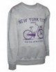 SUDADERA SOFTEE NEW YORK CITY INFANTIL COLOR GRIS TALLA 12 AÑOS