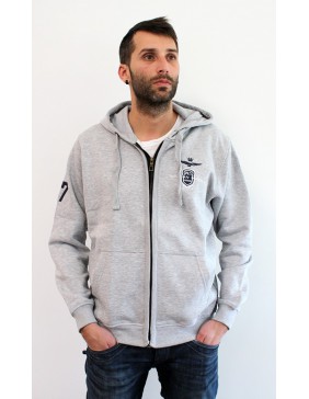 SUDADERA WILLIAN MARTIN REVOLUTION COLOR GRIS VIGORÉ TALLA XXL