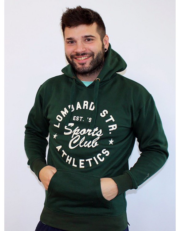 SUDADERA 1997 LOMBARD ADULTO COLOR VERDE TALLA XL