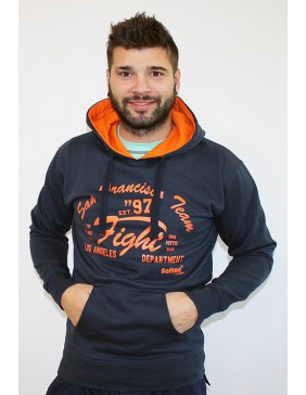 SUDADERA 1997 FIGHT ADULTO COLOR MARINO TALLA S