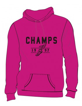 SUDADERA 1997 CHAMPS FLY ADULTO COLOR FUCSIA TALLA XS