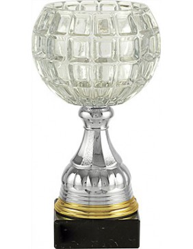 1/2 BOLA CRISTAL CUADROS 24 cm