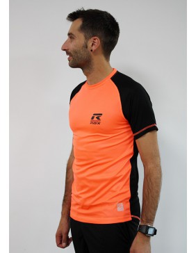 CAMISETA ROX R-MASTER HOMBRE COLOR AMARILLO FLUOR/NEGRO TALLA L