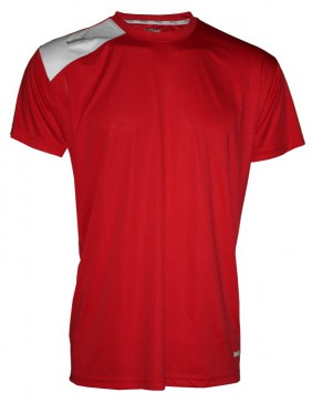 CAMISETA SOFTEE FULL HOMBRE COLOR ROJO/BLANCO TALLA S