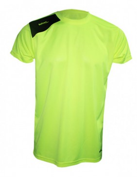 CAMISETA SOFTEE FULL NIÑO COLOR AMARILLO FLUOR TALLA 6 AÑOS