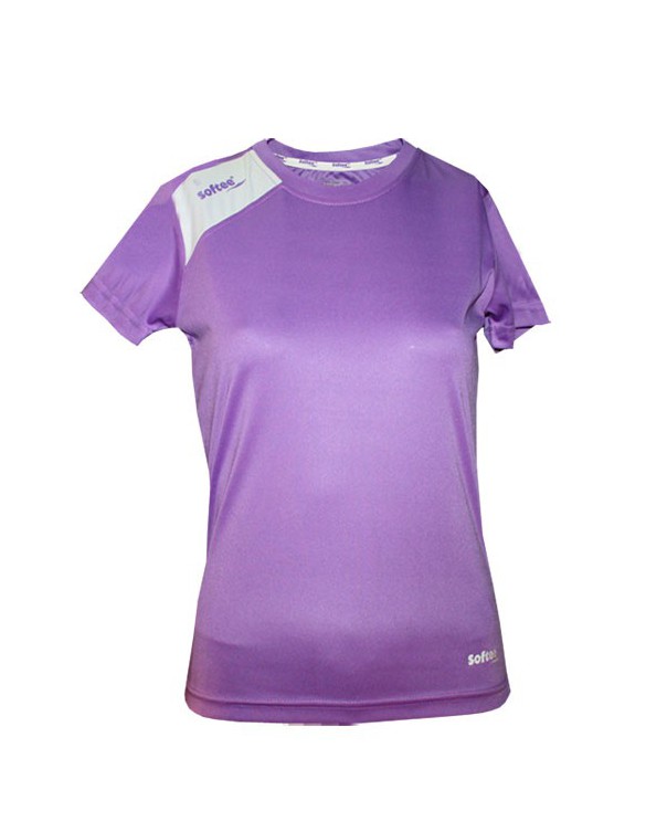 CAMISETA SOFTEE FULL MUJER COLOR VIOLETA TALLA XS