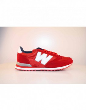 ZAPATILLA WILLIAN MARTIN REBELATION COLOR ROJO TALLA 26