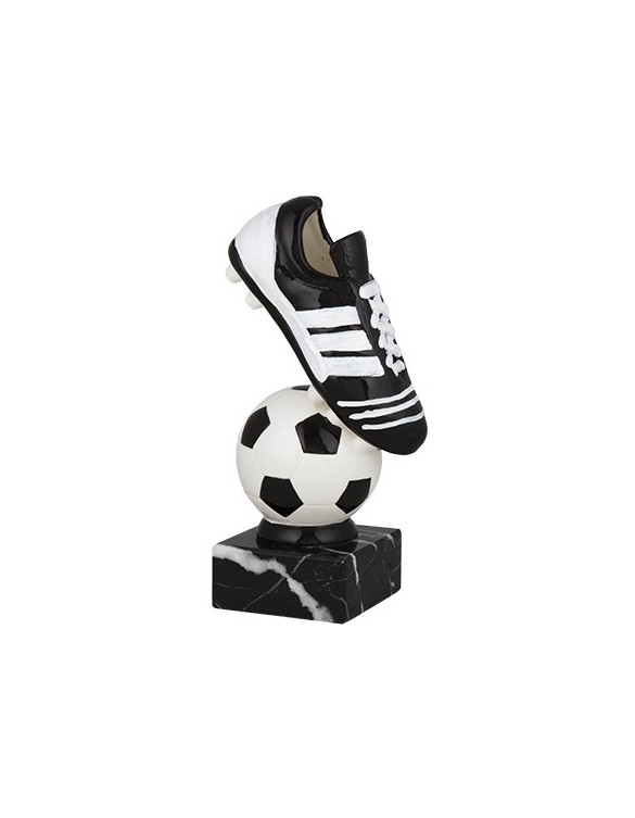 P TROFEO BOTA Y BALON DECORADA 26 cm