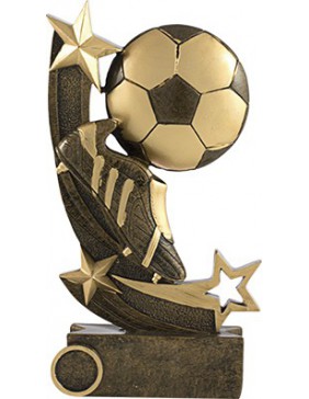 BOTA + BALON ESTRELLAS OR+ PLT 24 cm