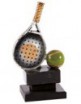 P PADEL RAQUETA Y PELOTA PQ 22 cm