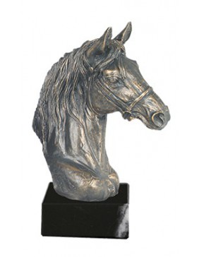 P FIGURA CABEZA CABALLO 24 cm