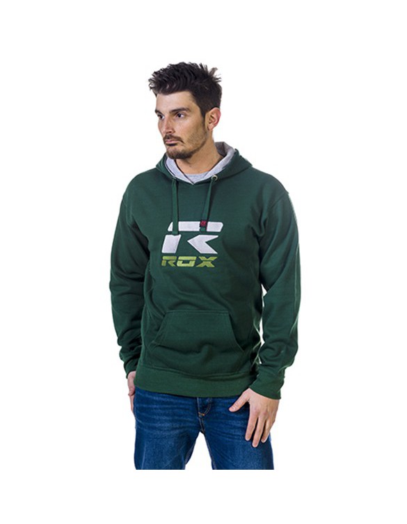 SUDADERA ROX R-PISTONS INFANTIL COLOR VERDE TALLA 12 AÑOS